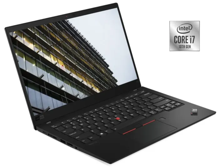 Ультрабук Б-клас Lenovo ThinkPad X1 Carbon Gen 8 / 14" (1920x1080) IPS / Intel Core i7-10610U (4 (8) ядра по 1.8 - 4.9 GHz) / 16 GB DDR4 / 512 GB SSD / Intel UHD Graphics 620 / WebCam б/в - зображення 1