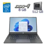 Ультрабук Gateway GWTC71427-BK / 14" (1920x1080) IPS Touch / Intel Core i7-1255U (10 (12) ядер по 1.7 - 4.7 GHz) / 8 GB DDR4 / 512 GB SSD / Intel Iris Xe Graphics eligible / WebCam