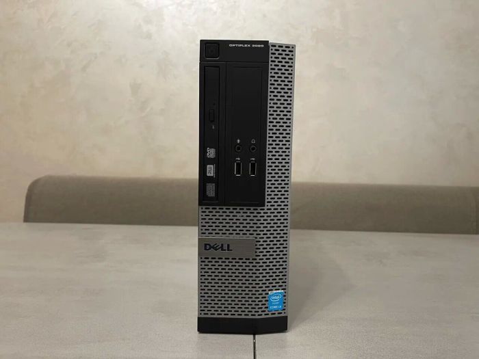 Комп'ютер Dell OptiPlex 3020 SFF / Intel Core i3-4160 (2 (4) ядра по 3.6 GHz) / 8 GB DDR3 / 128 GB SSD / Intel HD Graphics 4400 / DVD-RW / DisplayPort б/в - зображення 2