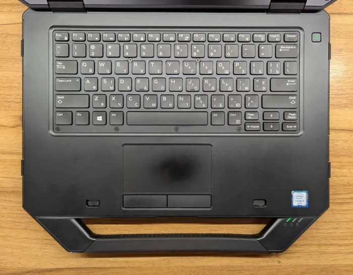 Захищений ноутбук Dell Latitude 14 Rugged 5414 / 14" (1920x1080) IPS / Intel Core i5-6300U (2 (4) ядра по 2.4 - 3.0 GHz) / 8 GB DDR4 / 512 GB SSD / Intel HD Graphics 520 / WebCam / HDMI / Windows 10 б/в - зображення 3