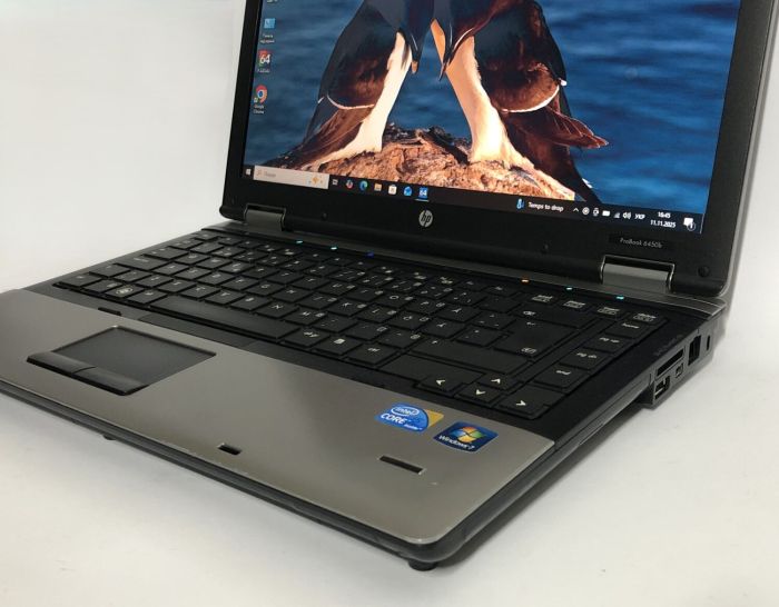Ноутбук Б-клас HP ProBook 6450b / 14" (1366x768) TN / Intel Core i5-450M (2 (4) ядра по 2.4 - 2.66 GHz) / 8 GB DDR3 / 250 GB HDD / Intel HD Graphics / WebCam / DVD-ROM б/в - зображення 9