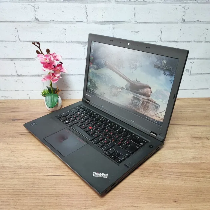 Ноутбук Б-клас Lenovo ThinkPad L440 / 14" (1366x768) TN / Intel Core i5-4300M (2 (4) ядра по 2.6 - 3.3 GHz) / 8 GB DDR3 / 128 GB SSD / Intel HD Graphics 4600 / WebCam б/в - зображення 4