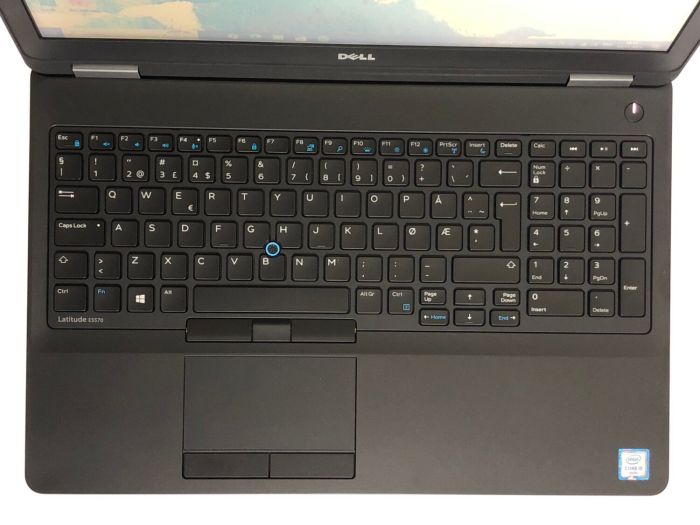 Ноутбук Б-клас Dell Latitude E5570 / 15.6" (1366x768) TN / Intel Core i5-6300U (2 (4) ядра по 2.4 - 3.0 GHz) / 8 GB DDR4 / 128 GB SSD / Intel HD Graphics 520 / WebCam / Win 10 Pro б/в - зображення 8