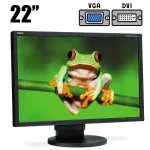 Монітор NEC MultiSync E222W / 22" (1680x1050) TN / VGA, DVI / VESA 100x100 б/в
