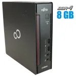 Неттоп Fujitsu Esprimo Q556 USFF / Intel Core i3-6100T (2 (4) ядра по 3.2 GHz) / 8 GB DDR4 / 240 GB SSD / Intel HD Graphics 530 б/в