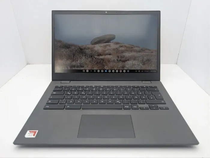 Ультрабук Lenovo Chromebook S345-14AST / 14" (1920x1080) IPS / AMD A6-9220 (2 ядра по 2.5 - 2.9 GHz) / 4 GB DDR4 / 64 GB eMMC / AMD Radeon R5 series / WebCam / Google Chrome OS б/в - зображення 2