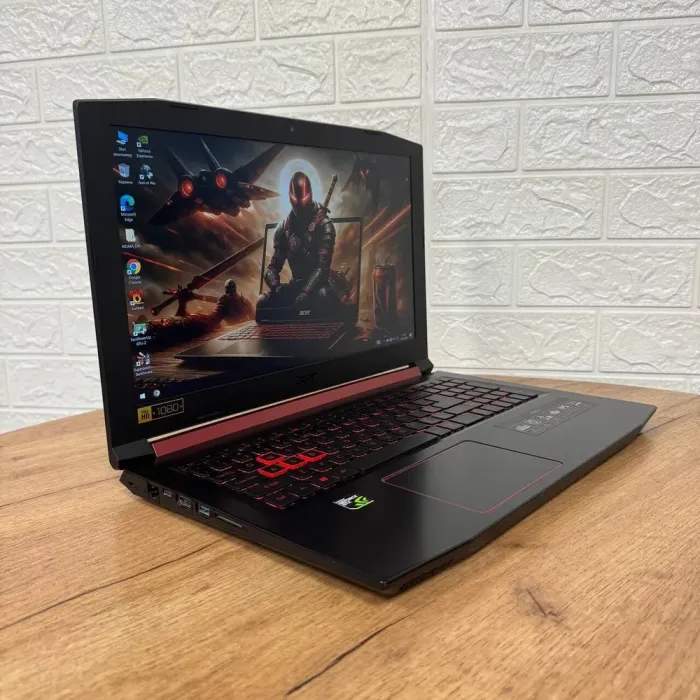 Ігровий ноутбук Б-клас Acer Nitro 5 AN515-51 / 15.6" (1920x1080) IPS / Intel Core i5-7300HQ (4 ядра по 2.5 - 3.5 GHz) / 16 GB DDR4 / 500 GB SSD / nVidia GeForce GTX 1050, 2 GB GDDR5, 128-bit / WebCam б/в - зображення 4
