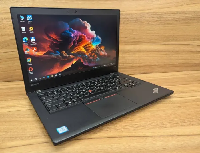 Ультрабук Б-клас Lenovo ThinkPad T470 / 14" (1920x1080) IPS / Intel Core i7-7600U (2 (4) ядра по 2.8 - 3.9 GHz) / 8 GB DDR4 / 240 GB SSD / Intel HD Graphics 520 / WebCam / TouchID / Windows 10 б/в - зображення 6