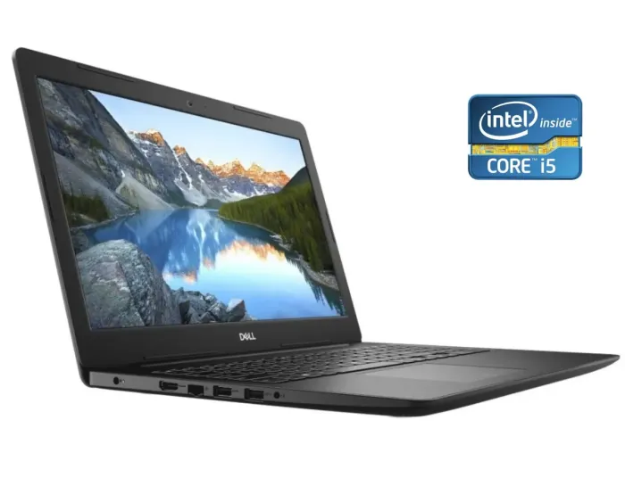 Ноутбук Dell Inspiron 3593 / 15.6" (1920x1080) TN Touch / Intel Core i5-1035G1 (4 (8) ядра по 1.0 - 3.6 GHz) / 8 GB DDR4 / 240 GB SSD / Intel UHD Graphics / WebCam / Win 10 Home б/в - зображення 1