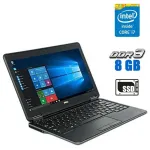 Нетбук Dell Latitude E7240 / 12.5" TN / Intel Core i7-4600U (2(4) ядра по 2.1-3.3GHz) / 8GB DDR3 / 256GB SSD M.2 / HD Graphics 4400 / WebCam б/в