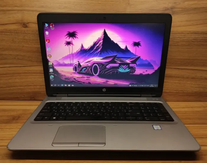 Ноутбук HP ProBook 650 G2 / 15.6" (1920x1080) TN / Intel Core i5-6200U (2 (4) ядра по 2.3 - 2.8 GHz) / 8 GB DDR4 / 256 GB SSD / Intel HD Graphics 520 / WebCam / Fingerprint / Windows 10 б/в - зображення 2