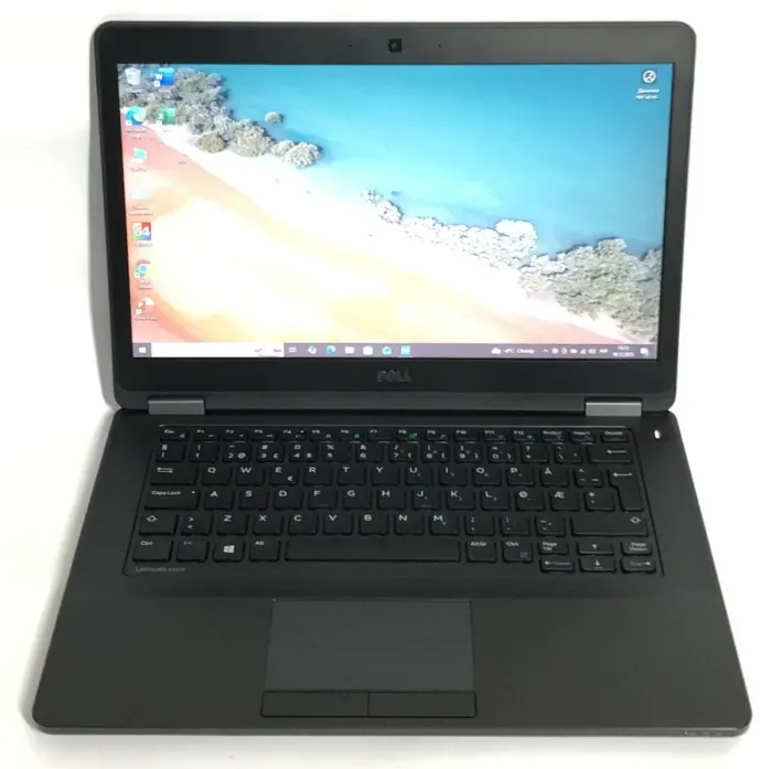 Ультрабук Dell Latitude E5470 / 14" (1366x768) TN / Intel Core i3-6100U (2 (4) ядра по 2.3 GHz) / 8 GB DDR4 / 128 GB SSD / Intel HD Graphics 530 / WebCam / Win 10 Pro б/в - зображення 2