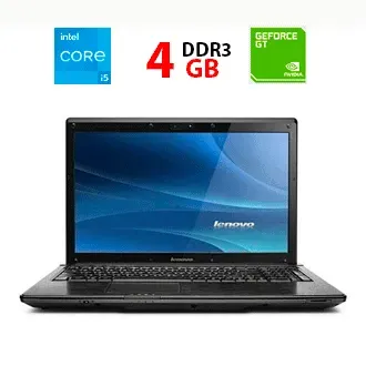 Ноутбук Б-клас Lenovo G560 / 15.6" (1366x768) TN / Intel Core i5-480M (2 (4) ядра по 2.66 - 2.93 GHz) / 4 GB DDR3 / 640 GB HDD / nVidia GeForce 310M, 1 GB GDDR3, 64-bit б/в - зображення 1
