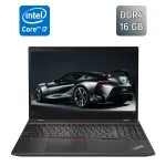 Ультрабук Lenovo ThinkPad T580 / 15.6" (1920x1080) IPS / Intel Core i7-8550U (4 (8) ядра по 1.8 - 4.0 GHz) / 16 GB DDR4 / 512 GB SSD / Intel UHD Graphics 620 / WebCam / TouchID / Windows 10 б/в