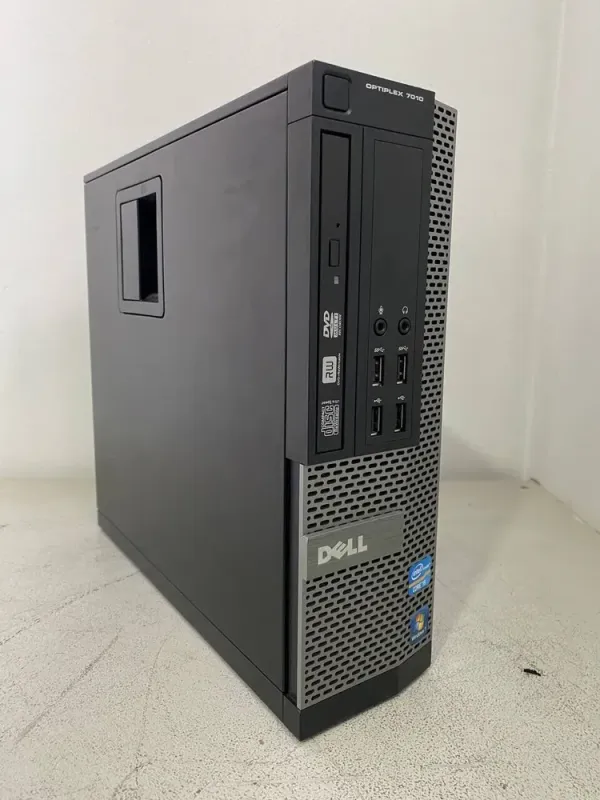 Комп'ютер Dell OptiPlex 7010 SFF / Intel Core i5-3470 (4 ядра по 3.2 - 3.6 GHz) / 8 GB DDR3 / 240 GB SSD / AMD Radeon HD 7470, 1 GB GDDR3, 64-bit / DVD-ROM б/в - зображення 3