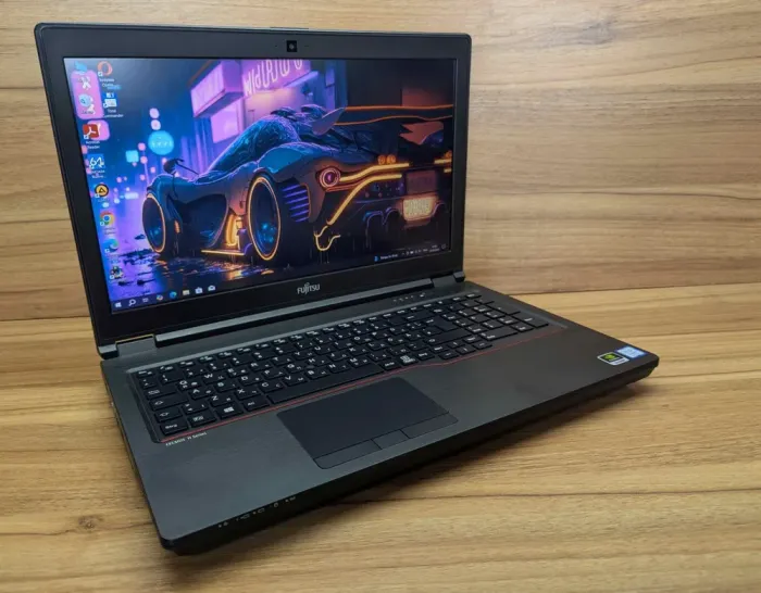 Мобільна робоча станція Fujitsu Celsius H780 / 15.6" (1920x1080) IPS / Intel Core i7-8750H (6 (12) ядер по 2.2 - 4.1 GHz) / 32 GB DDR4 / 512 GB SSD / nVidia Quadro P600, 4 GB GDDR5, 128-bit / 4G / HDMI / Windows 10 б/в - зображення 4