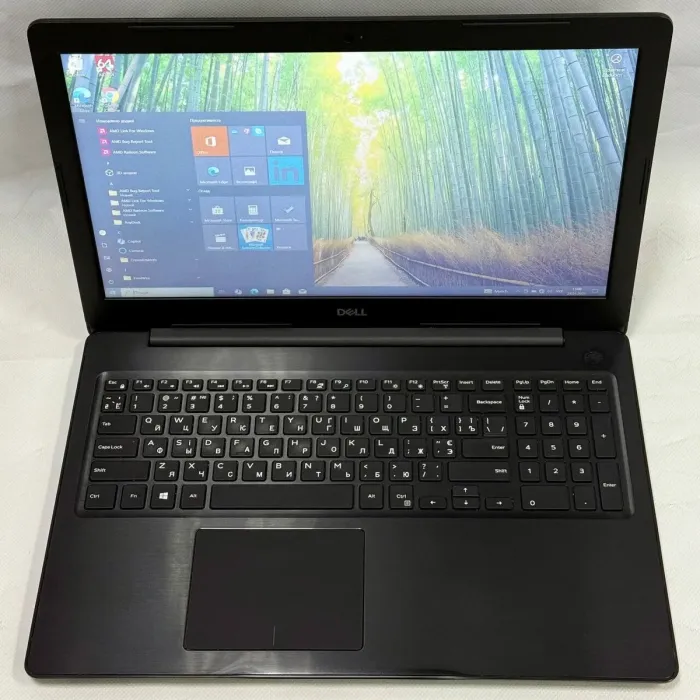Ноутбук Б-клас Dell Inspiron 15 5570 / 15.6" (1920x1080) TN / Intel Core i5-8250U (4 (8) ядра по 1.6 - 3.4 GHz) / 16 GB DDR4 / 256 GB SSD M.2 + 500 GB HDD / AMD Radeon 530, 2 GB GDDR5, 64-bit / WebCam / DVD-ROM б/в - зображення 4