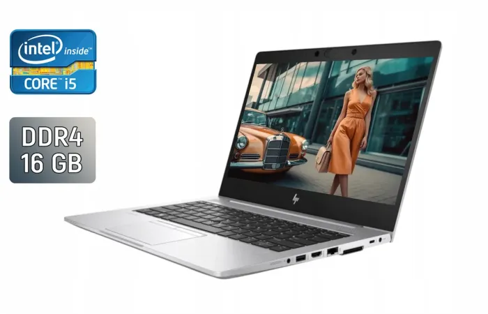 Ультрабук Б-клас HP EliteBook 840 G6 / 14" (1920x1080) IPS / Intel Core i5-8265U (4 (8) ядра по 1.6 - 3.9 GHz) / 16 GB DDR4 / 512 GB SSD / Intel UHD Graphics 620 / WebCam / Fingerprint / Windows 10 б/в - зображення 1