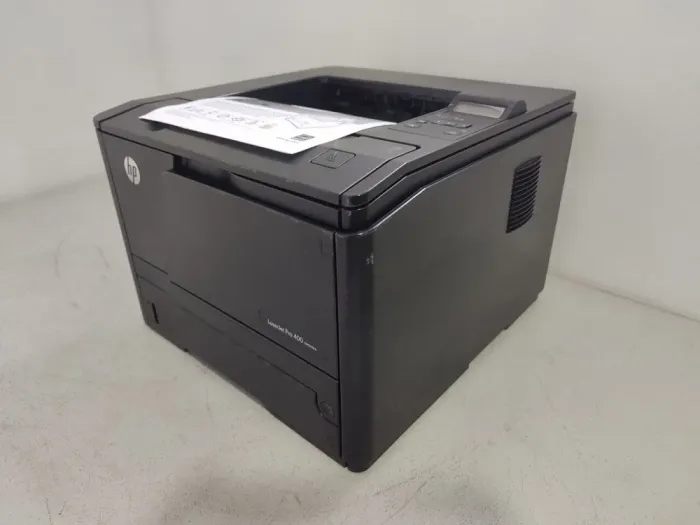 Принтер HP LaserJet Pro M401dne / Лазерний монохромний друк / 1200x1200 dpi / A4 / 35 стор/хв / USB 2.0, Ethernet / Дуплекс б/в - зображення 4
