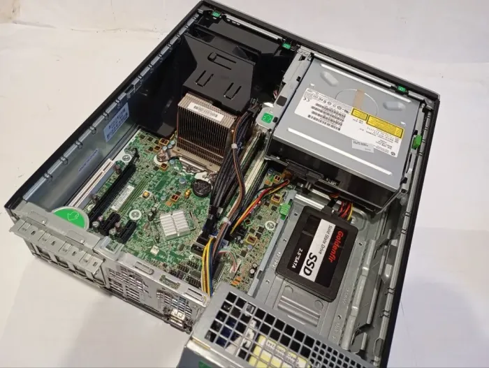 Комплект ПК: HP Compaq Pro 6300 SFF / Intel Core i5-3570 (4 ядра по 3,4 - 3,8 ГГц) / 8 ГБ DDR3 / 240 ГБ SSD / Intel HD Graphics 2500 / DVD-RW + Монітор LG 23MP48HQ-P / 23" (1920x1080) IPS / 1x HDMI, 1x VGA, 1x Audio б/в - зображення 6