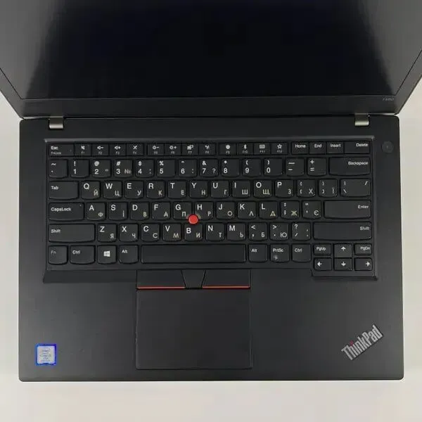 Ноутбук Lenovo ThinkPad T480 / 14" (1920x1080) IPS / Intel Core i5-8350U (4 (8) ядра по 1.7 - 3.6 GHz) / 16 GB DDR4 / 250 GB SSD / Intel UHD Graphics 620 / WebCam / HDMI б/в - зображення 3