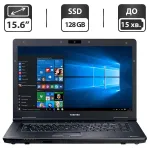 Ноутбук Б-класс Toshiba Tecra A11 / 15.6"  TN / Intel Core i5-560M (2 (4) ядра по 2.66-3.2 GHz) / 4GB DDR3 / 128 GB SSD / Intel HD Graphics / WebCam / VGA б/в