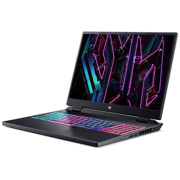 Ігровий ноутбук Acer Predator Helios Neo 16 PHN16-71-9457 / 16" (1920x1080) IPS / Intel Core i9-13900HX (24 (32) ядра по 2,2 - 5,4 ГГц) / 16 ГБ DDR5 / 240 ГБ SSD / nVidia GeForce RTX 4070, 8 ГБ GDDR6, 128-біт / Веб-камера б/в - зображення 3