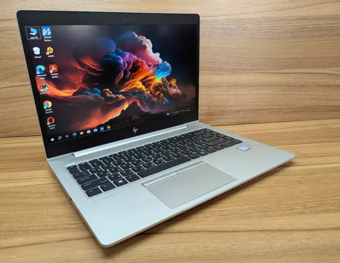 Ультрабук Б-клас HP EliteBook 840 G5 / 14" (1920x1080) IPS / Intel Core i5-8250U (4 (8) ядра по 1.6 - 3.4 GHz) / 16 GB DDR4 / 512 GB SSD / Intel UHD Graphics 620 / Fingerprint / WebCam / Windows 10 б/в - зображення 4