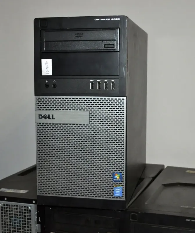 Комп'ютер Dell OptiPlex 9020 Tower / Intel Core i5-4430 (4 ядра по 3.0 - 3.2 GHz) / 8 GB DDR3 / 320 GB HDD / Intel HD Graphics 4600 / DVD-ROM б/в - зображення 7