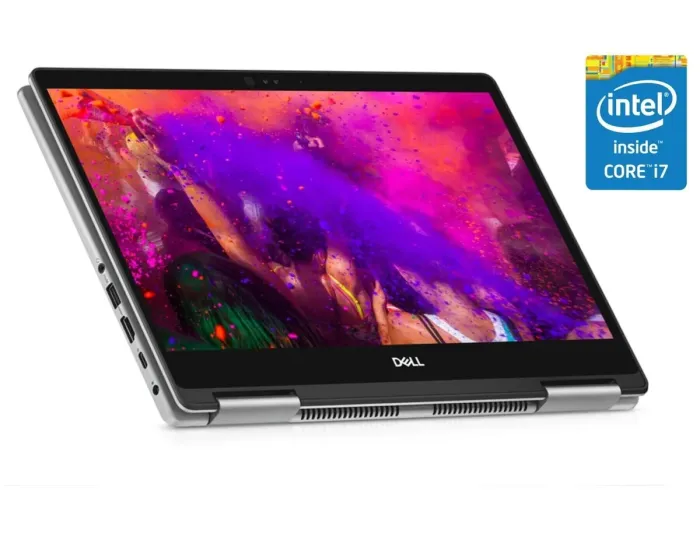 Ультрабук-трансформер Dell Inspiron 13 7373 2-In-1 / 13.3" (1920x1080) IPS Touch / Intel Core i5-8250U (4 (8) ядра по 1.6 - 3.4 GHz) / 8 GB DDR4 / 240 GB SSD / Intel UHD Graphics 620 / WebCam б/в - зображення 1