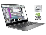 Мобільна робоча станція HP ZBook Studio G7 / 15.6" (1920x1080) IPS / Intel Core i9-10885H (8 (16) ядер по 2.4 - 5.3 GHz) / 32 GB DDR4 / 512 GB SSD / nVidia Quadro RTX 3000 Max-Q, 6 GB DDR6, 192-bit / WebCam б/в