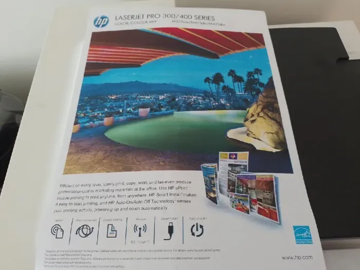 БФП Лазерний HP LaserJet Pro 400 color MFP M475dn / Лазерний кольоровий друк / 600x600 dpi / A4 / 21 стор/хв / USB 2.0, Ethernet / Дуплекс б/в - зображення 4