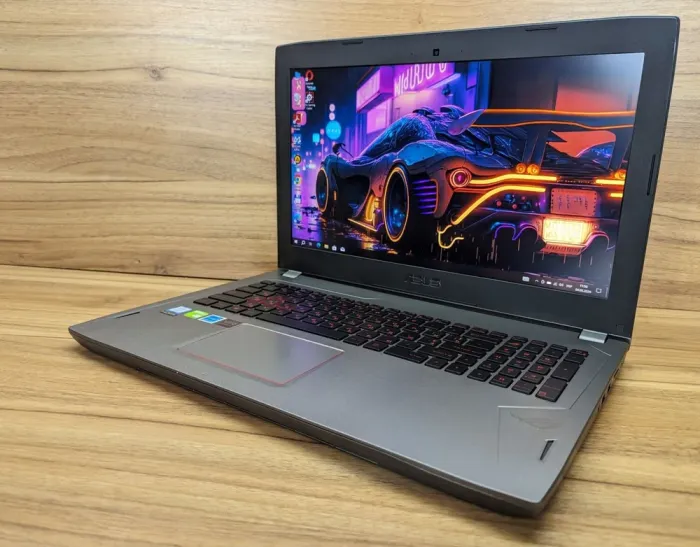 Ігровий ноутбук Asus GL 502V / 15.6" (1920x1080) IPS / Intel Core i7-7700HQ (4 (8) ядра по 2.8 - 3.8 GHz) / 16 GB DDR4 / 256 GB SSD + 1000 GB HDD / nVidia GeForce GTX 1060, 6 GB GDDR5, 192-bit / WebCam / Windows 10 б/в - зображення 5