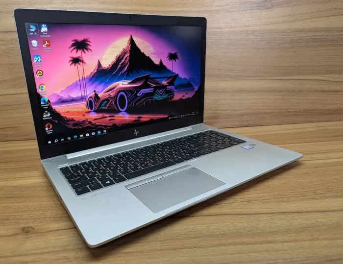 Ультрабук HP EliteBook 850 G6 / 15.6" (1920x1080) IPS / Intel Core i5-8265U (4 (8) ядра по 1.6 - 3.9 GHz) / 16 GB DDR4 / 1000 GB SSD / Intel UHD Graphics 620 / WebCam / Fingerprint / Windows 10 б/в - зображення 4