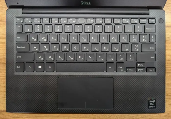 Ультрабук Dell XPS 13 9343 / 13.3" (1920x1080) IPS / Intel Core i5-5200U (2 (4) ядра по 2.2 - 2.7 GHz) / 8 GB DDR3 / 240 GB SSD / Intel HD Graphics 5500 / WebCam / Windows 10 б/в - зображення 3