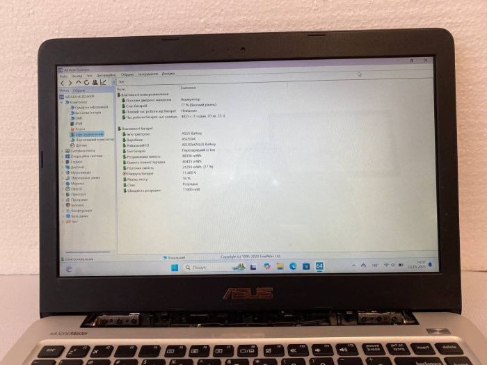 Ноутбук Б-клас Asus K401L / 14" (1920x1080) TN / Intel Core i5-5200U (2 (4) ядра по 2.2 - 2.7 GHz) / 8 GB DDR3 / 128 GB SSD / nVidia GeForce 940M, 2 GB DDR3, 64-bit / WebCam / HDMI б/в - зображення 10