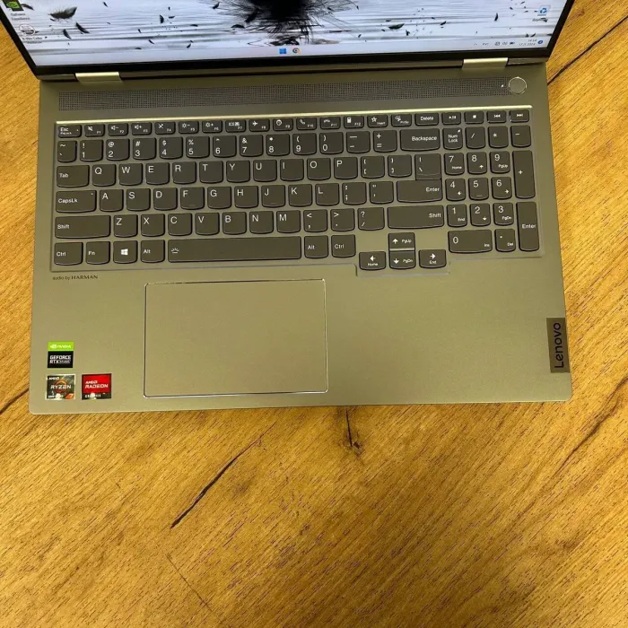 Ігровий ноутбук Lenovo ThinkBook 16p G2 ACH / 16" (2560x1600) IPS / AMD Ryzen 7 5800H (8 (16) ядер по 3.2 - 4.4 GHz) / 16 GB DDR4 / 512 GB SSD / nVidia GeForce RTX 3060, 6 GB GDDR6, 192-bit / WebCam б/в - зображення 7