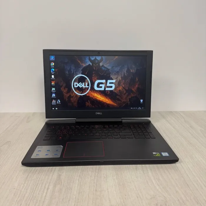Ігровий ноутбук Dell G5 5587 / 15,6" (1920x1080) IPS / Intel Core i7-8750H (6 (12) ядра по 2,2 - 4,1 ГГц) / 8 ГБ DDR4 / 256 ГБ SSD / nVidia GeForce GTX 1050 Ti, 4 ГБ GDDR5, 128-біт / Веб-камера б/в - зображення 2