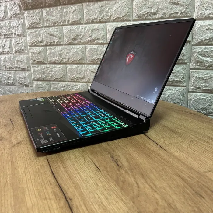 Ігровий ноутбук Б-клас MSI GL65 Leopard 10SFK / 15.6" (1920x1080) IPS / Intel Core i7-10750H (6 (12) ядер по 2.6 - 5.0 GHz) / 16 GB DDR4 / 512 GB SSD / nVidia GeForce RTX 2070, 8 GB GDDR6, 256-bit / WebCam б/в - зображення 5