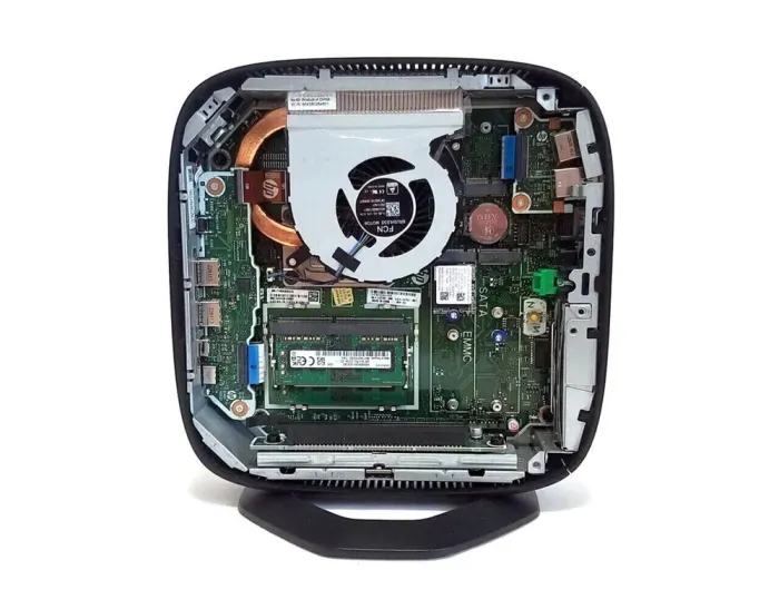 Неттоп HP t740 Thin Client USFF / AMD Ryzen V1756B (4 (8) ядра по 3.25 - 3.6 GHz) (аналог i7-7700T) / 16 GB DDR4 / 512 GB SSD M.2 / AMD Radeon RX Vega 8 Graphics / Win 10 Pro б/в - зображення 4