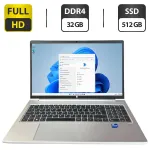 Ультрабук HP ProBook 450 G8 / 15.6" (1920x1080) IPS / Intel Core i5-1135G7 (4 (8) ядра по 4.2 GHz) / 32 GB DDR4 / 512 GB SSD / Intel Iris Xe Graphics / WebCam б/в