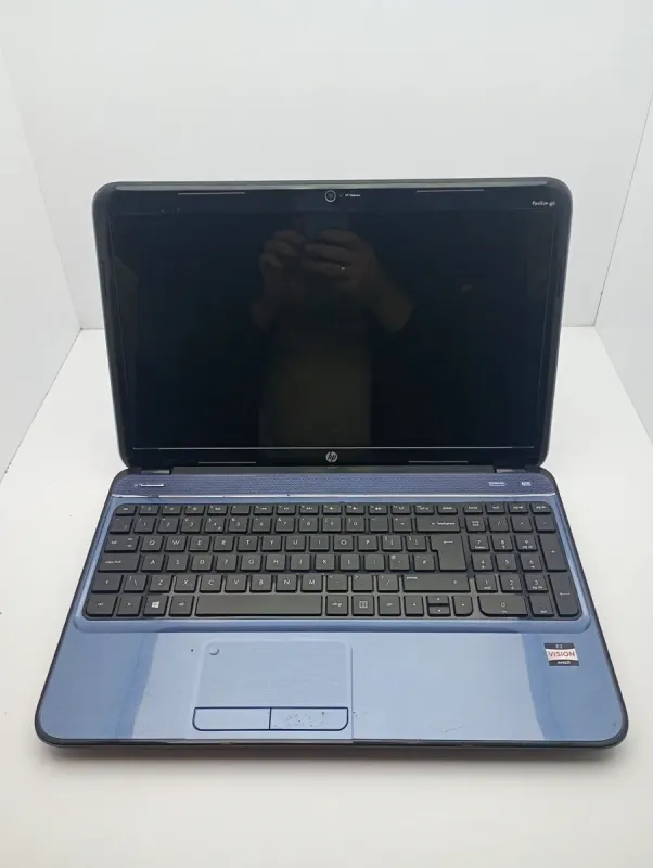 Ноутбук HP G6-2000 blue / 15.6" (1366x768) TN / AMD E2-1800 (2 ядра по 1.7 GHz) / 6 GB DDR3 / 320 GB HDD / AMD Radeon HD 7340 Graphics / WebCam б/в - зображення 2