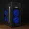 Ігровий ПК GameMax MT520-FAN Black Tower / Intel Core i5-4670 (4 ядра по 3,4 - 3,8 ГГц) / 16 ГБ DDR3 / 120 ГБ SSD + 750 ГБ HDD / AMD Radeon RX 580, 8 ГБ GDDR5, 256-біт / 500 Вт б/в