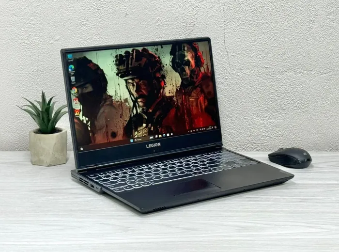 Ігровий ноутбук Lenovo Legion Y540-15IRH / 15.6" (1920x1080) IPS / Intel Core i7-9750H (6 (12) ядер по 2.6 - 4.5 GHz) / 16 GB DDR4 / 256 GB SSD + 500 GB HDD / nVidia GeForce RTX 2060, 6 GB GDDR6, 192-bit / WebCam / Win 11 Home б/в - зображення 3