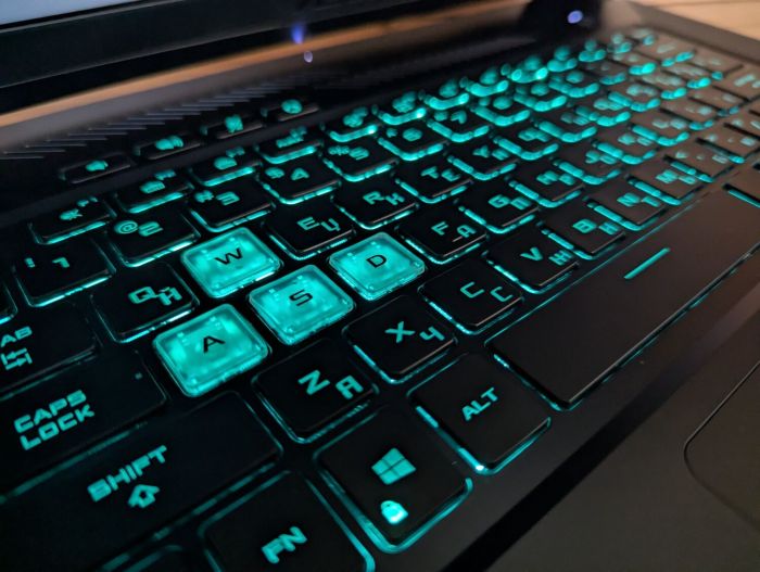 Ігровий ноутбук Б-класу Asus TUF 516 PF / 15.6" (1920x1080) IPS / Intel Core i7-11370H (4 (8) ядра по 3.0 - 4.8 GHz) / 24 GB DDR4 / 1000 GB SSD / nVidia GeForce RTX 3050, 4 GB GDDR6, 128-bit / HDMI / Windows 11 б/в - зображення 7