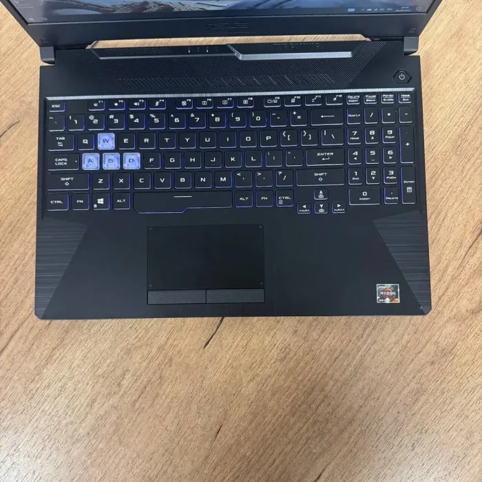 Ігровий ноутбук Asus TUF Gaming FA506IV / 15.6" (1920x1080) IPS / AMD Ryzen 7 4800H (8 (16) ядер по 2.9 - 4.2 GHz) / 16 GB DDR4 / 512 GB SSD NVMe / nVidia GeForce RTX 2060, 6 GB GDDR6, 192-bit / WebCam б/в - зображення 7