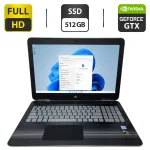 Ноутбук Б-клас HP Pavilion 15 / 15.6" (1920x1080) TN / Intel Core i7-6700HQ (4 (8) ядра по 2.6 - 3.5 GHz) / 16 GB DDR4 / 512 GB SSD / nVidia GeForce GTX 960M, 2 GB GDDR5, 128-bit / WebCam б/в