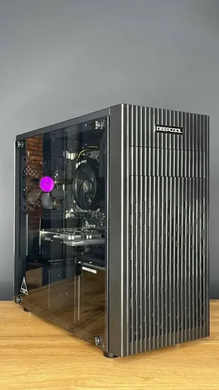 Ігровий ПК Deepcool Matrexx 30 Tower / AMD Ryzen 3 1200 (4 ядра по 3.1 - 3.4 GHz) / 8 GB DDR4 / 120 GB SSD + 500 GB HDD / AMD Radeon RX 560, 4 GB GDDR5, 128-bit / 500W - зображення 3