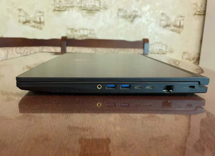 Ігровий ноутбук Б-клас MSI GF65 Thin 10UE / 15.6" (1920x1080) IPS / Intel Core i5-10500H (6 (12) ядер по 2.5 - 4.5 GHz) / 16 GB DDR4 / 512 GB SSD / nVidia GeForce RTX 3060, 6 GB GDDR6, 192-bit / WebCam б/в - зображення 7