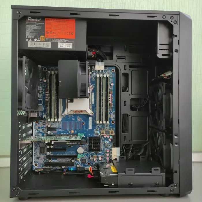Робоча станція Vinga Tower / Intel Xeon E5-1650 v4 (6 (12) ядер по 3.6 - 4.0 GHz) / 64 GB DDR4 / 1 TB HDD / nVidia Quadro K600, 1 GB DDR3, 128-bit / 650W б/в - зображення 6